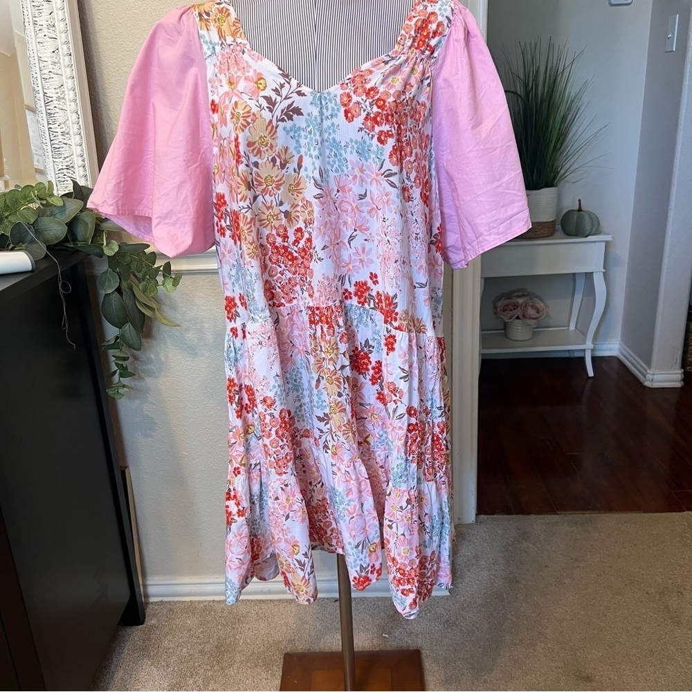 XL BABYDOLL PINK DRESS true craft